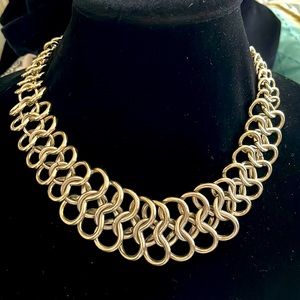 Beautiful gold tone necklace 36” with three inches of extension